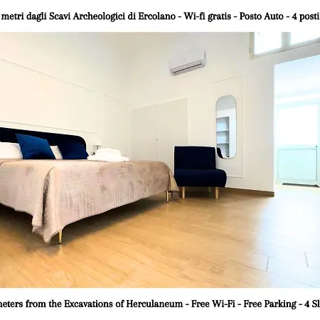 Ercolano Scavi - Casa Privata Con Wi-Fi E Posto Auto A 10 Minuti Dagli Scavi Archeologici Apartment Exterior photo