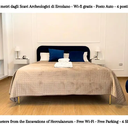 Ercolano Scavi - Casa Privata Con Wi-Fi E Posto Auto A 10 Minuti Dagli Scavi Archeologici Apartment Exterior photo