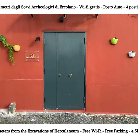 Ercolano Scavi - Casa Privata Con Wi-Fi E Posto Auto A 10 Minuti Dagli Scavi Archeologici Apartment Exterior photo