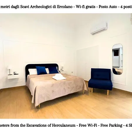 Ercolano Scavi - Casa Privata Con Wi-Fi E Posto Auto A 10 Minuti Dagli Scavi Archeologici Apartment Exterior photo